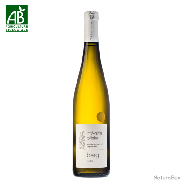 Riesling Berg 2023 Bio - M�lanie Pfister 75cl