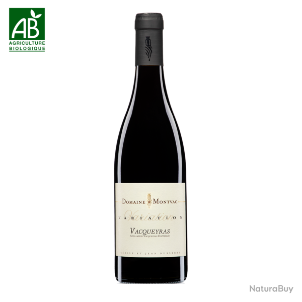 Vacqueyras Variation Rouge 2020 Bio - Domaine de Montvac 75cl