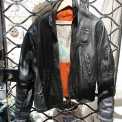 blouson pilote transal cuir