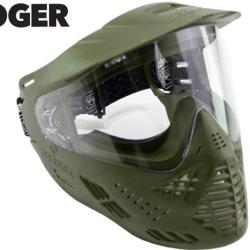 SOGER DEFENSE GOGGLE SINGLE LENS OLIVE