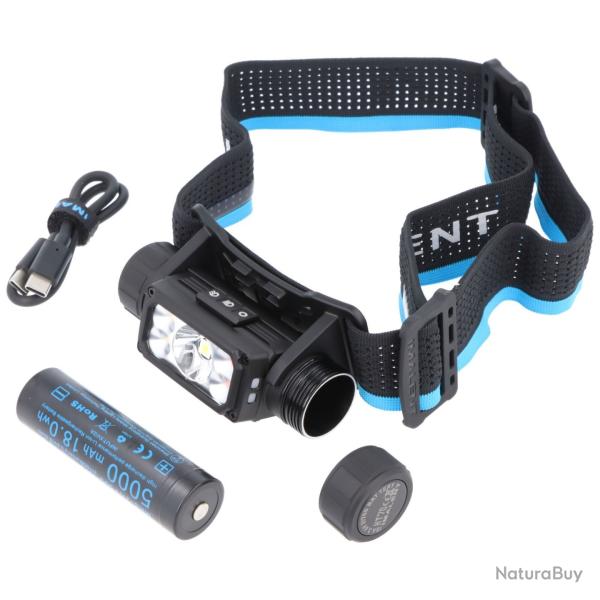 Lampe Frontale Puissante HT70 3500 lm Trois Couleurs Lumi�re *Ench�re* �clairage Autonomie Imalent