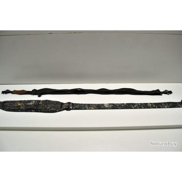 Lot de 2 bretelles pour carabine