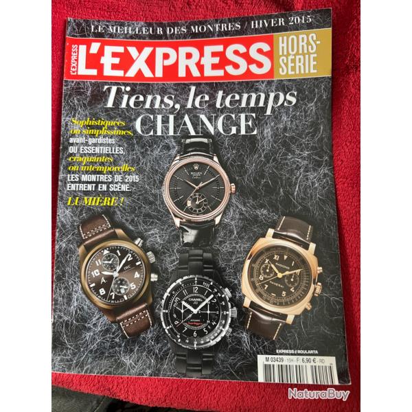 Le meilleur des montres Hiver 2015 L'Express hors-s�rie