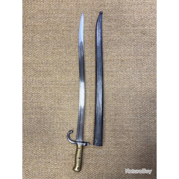 BA�ONNETTE CHASSEPOT 1866