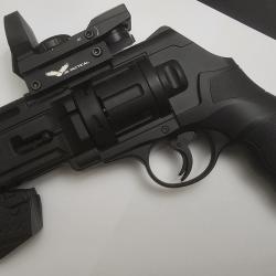 Revolver de d&eacute;fense UMAREX T4E HDR 50 / TR50 cal .50. Barillet 6 coups. 11 joules