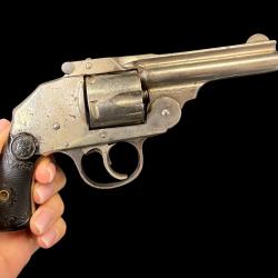 IVER JOHNSON SAFETY AUTO HAMMERLESS 2nd MODEL cal. 38sw num&eacute;ro 36109