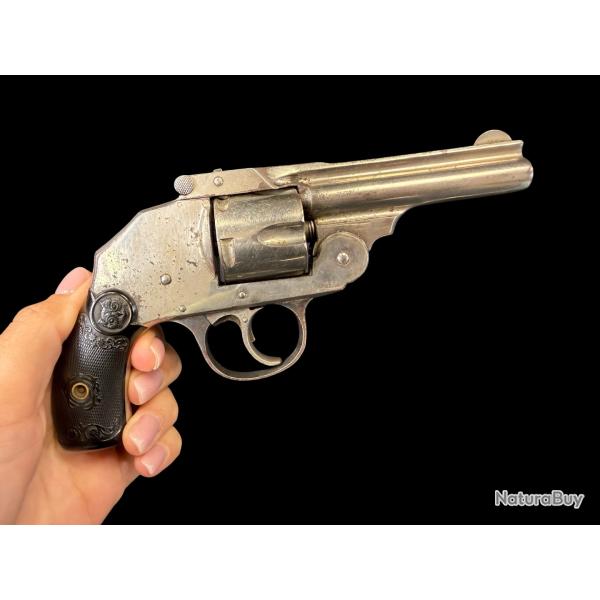 IVER JOHNSON SAFETY AUTO HAMMERLESS 2nd MODEL cal. 38sw num�ro 36109