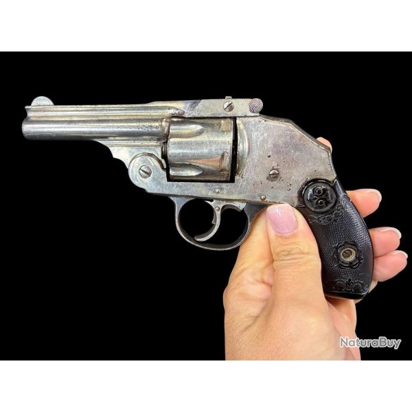 IVER JOHNSON SAFETY AUTO HAMMERLESS 2nd MODEL cal. 38sw num�ro 36109