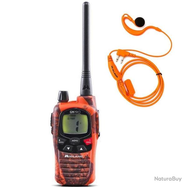 TALKIE WALKIE MIDLAND G9 PRO BLAZE EXPORT