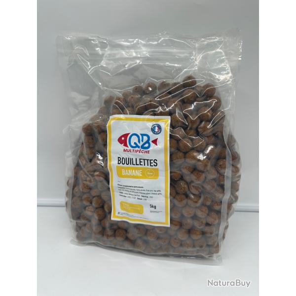 Bouillettes Banane 5kg/20mm CapRiver by QB Multip�che