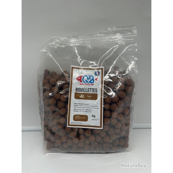 Bouillettes Ail 5kg/20mm CapRiver by QB Multip�che