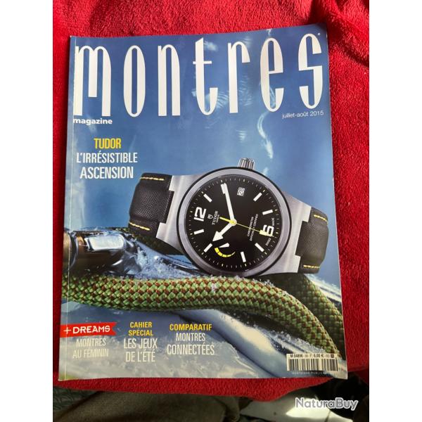 Tudor irr�sistible ascension... Montres magazine juillet-ao�t 2015