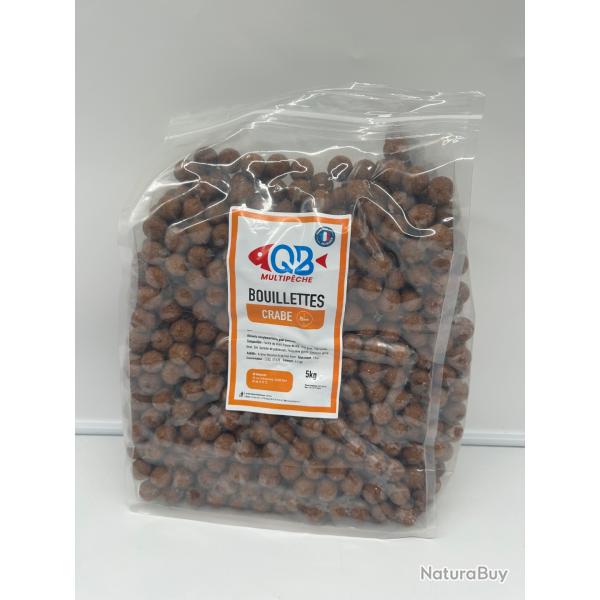 Bouillettes Crabe 5kg/20mm CapRiver by QB Multip�che