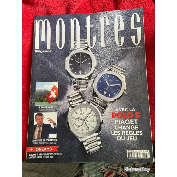 Piaget Polo S... Montres magazine septembre octobre 2016