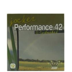 !! DESTOCKAGE !! CARTOUCHES JOCKER PERFORMANCE 42 BJ 12/70 PB6 BOITE/25