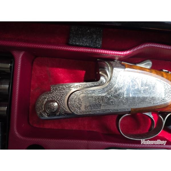 Fusil caesar Guerini tire 25 cartouchesMagnus canon 76 crosse anglaise