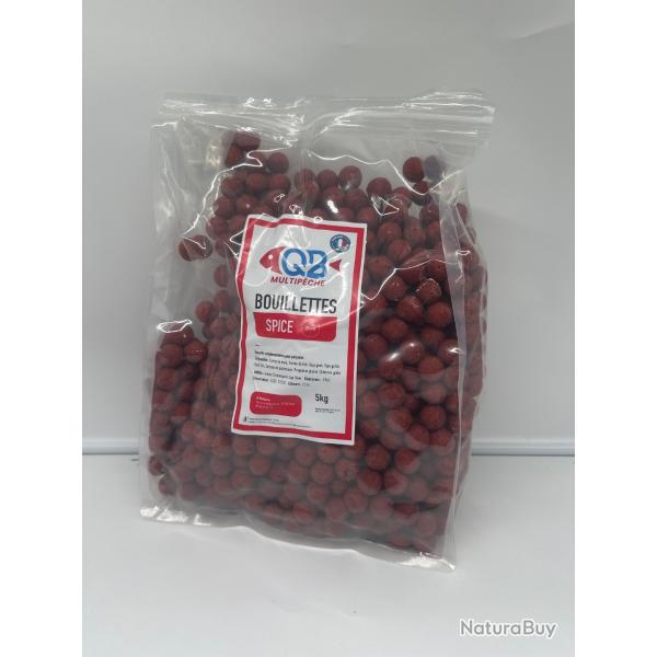 Bouillettes Spice 5kg/20mm CapRiver by QB Multip�che