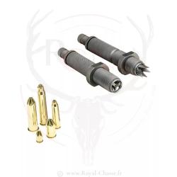 Jeu de 2 outils Cal.DU 22 AU 45 A BLANC HORNADY