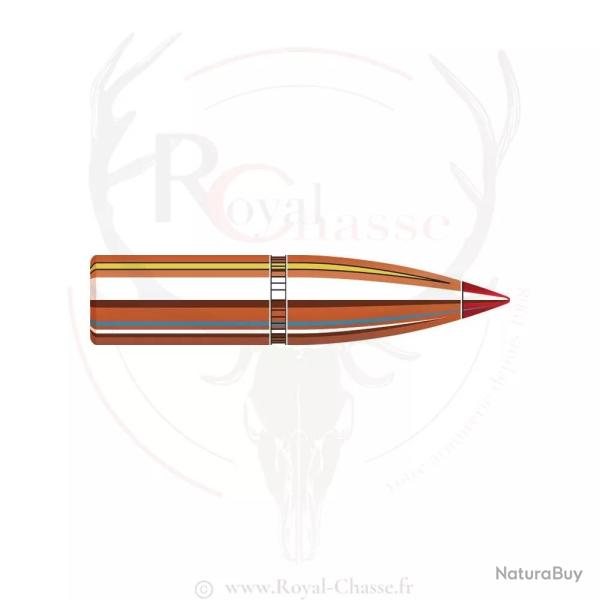 100 ogives Cal.25 D.257 117Grs SST HORNADY