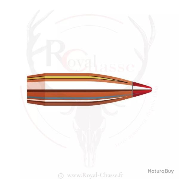 100 ogives Cal.6mm D.243 75Grs V-MAX HORNADY