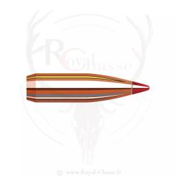 100 ogives Cal.25 D.257 75Grs V-MAX HORNADY