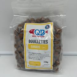 Bouillettes Banane 2,5kg/20mm CapRiver by QB Multip&ecirc;che