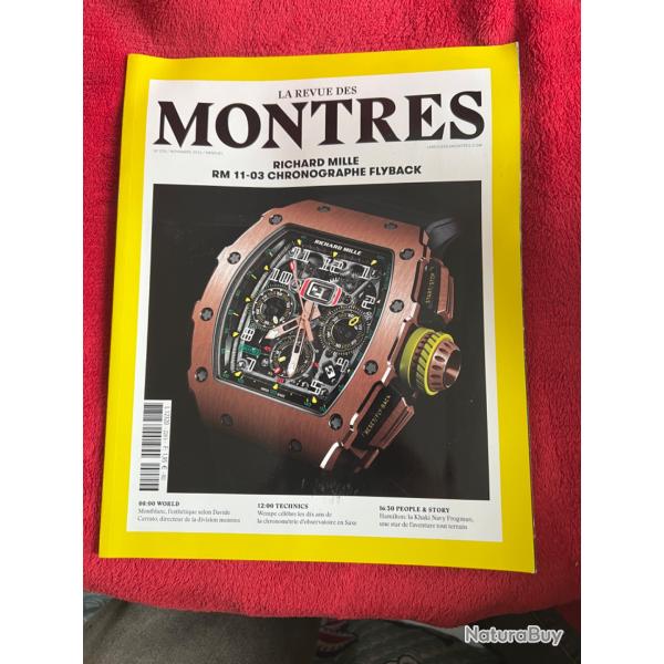 Richard Mille RM 11-03... La Revue des Montres novembre 2016