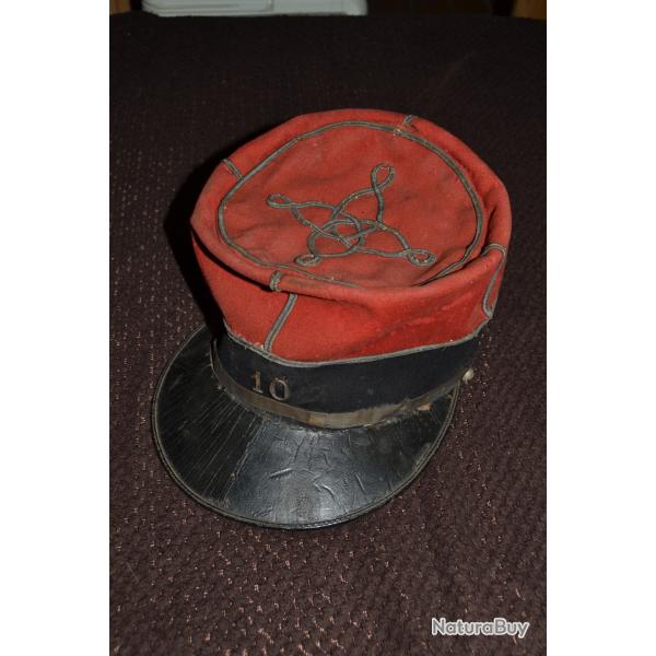K�pi du 10 �me dragon guerre 14-18 poilu arm�e fran�aise