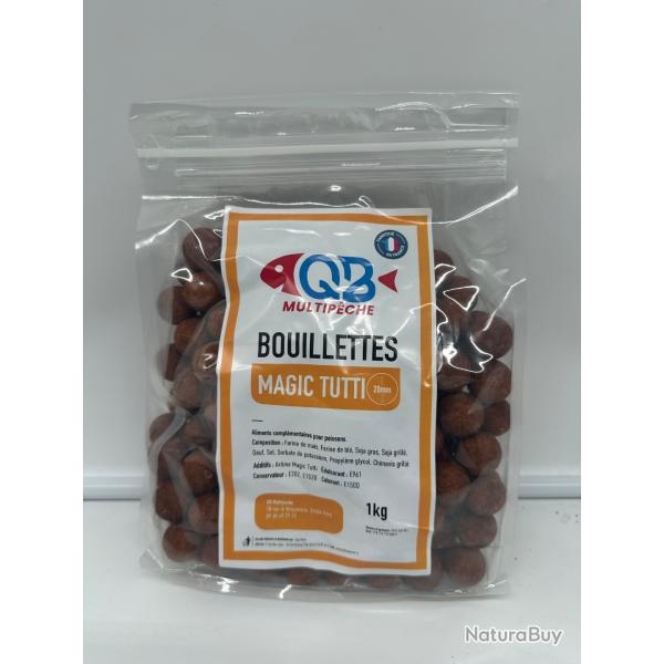 Bouillettes Magic Tutti 1kg/20mm CapRiver by QB Multip�che
