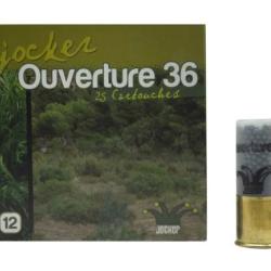 !! DESTOCKAGE !! CARTOUCHES JOCKER OUVERTURE 36 BG PB 7 BOITE/25
