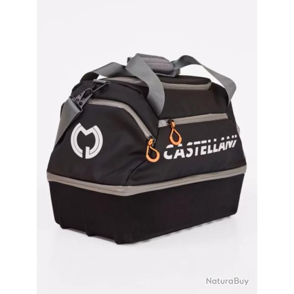 Sac de tir � double compartiment Noir