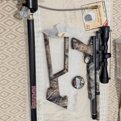 carabine-pistolet Crosman Marauder Woods Walker 5.5mm avec pompe benjamin pour PCP