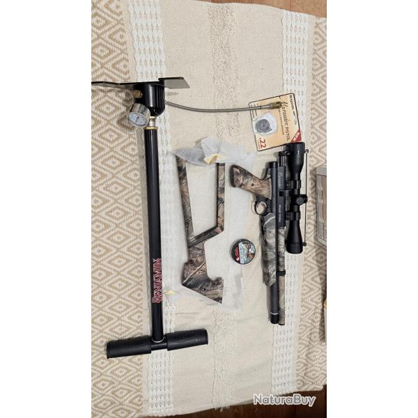 carabine-pistolet Crosman Marauder Woods Walker 5.5mm avec pompe benjamin pour PCP