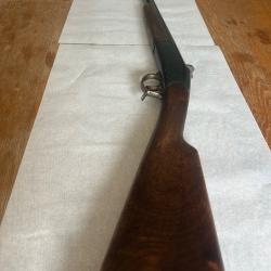 Fusil simplex Manufrance canon ray&eacute; MF cal 12/65