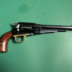 R&eacute;volver Remington navy Acier poudre noir cal 44 Marque Pietta