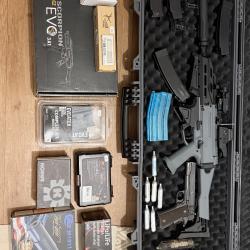 R&eacute;plique scorpion CZ Evo 3A1 ASG