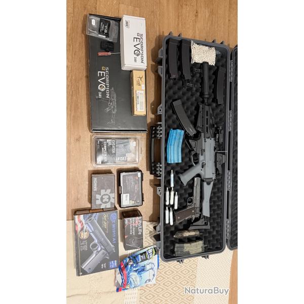 R�plique scorpion CZ Evo 3A1 ASG