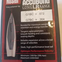 Ogives Nosler Accubond Long-range