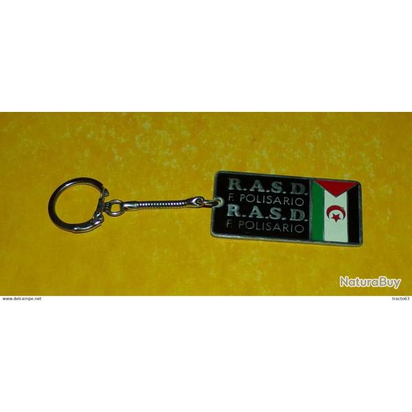 INSIGNE EN PORTE CLES DU R.A.S.D.�, FRONT POLISARIO�  R�publique arabe sahraouie d�mocratique  La R�