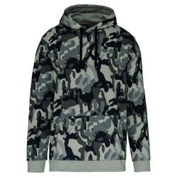Sweat shirt &agrave; capuche homme urban camo