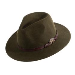 LODENHUT MANUFAKTUR - CHAPEAU DE CHASSE &eacute;cusson sanglier T57