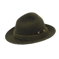 LODENHUT MANUFAKTUR - CHAPEAU Tyrolien/Rollhut olive T59