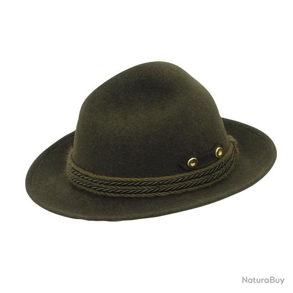 LODENHUT MANUFAKTUR - CHAPEAU Tyrolien/Rollhut olive T59