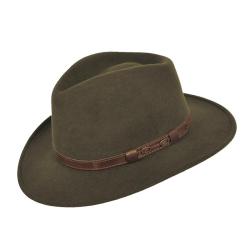 LODENHUT MANUFAKTUR - CHAPEAU DOUBLE BOUCLES - 100% LAINE T61