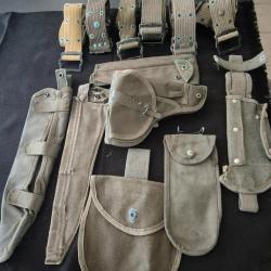 Equipements individuels, en toile ,de campagne, ann&eacute;e 60 &agrave; 90. FRANCE.