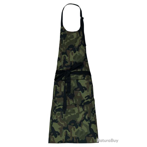 Tablier de cuisinier camo