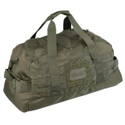 Sac de voyage Mil-Tec Cargo Combat 54L polyester enduit PU avec MOLLE et bandouli&egrave;re amovible Vert o
