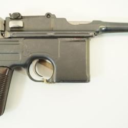 pistolet c 96 mauser  9x19