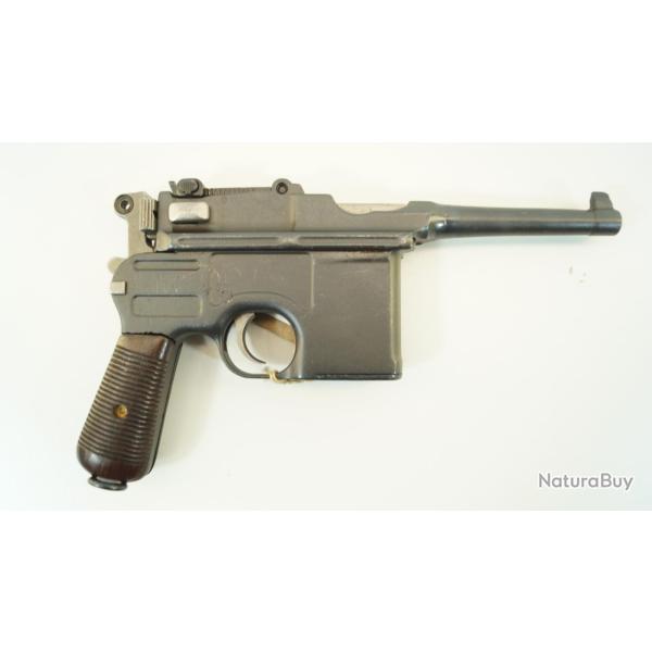 pistolet c 96 mauser  9x19
