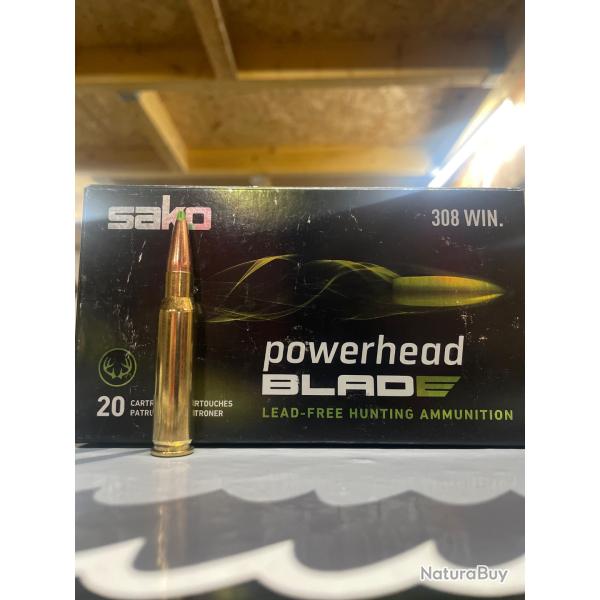 Sako powerhead blade 308 win 162 grs